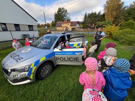 Návštěva policistů z Děčína