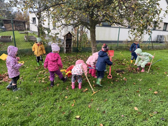 Podzimní práce na zahrádce